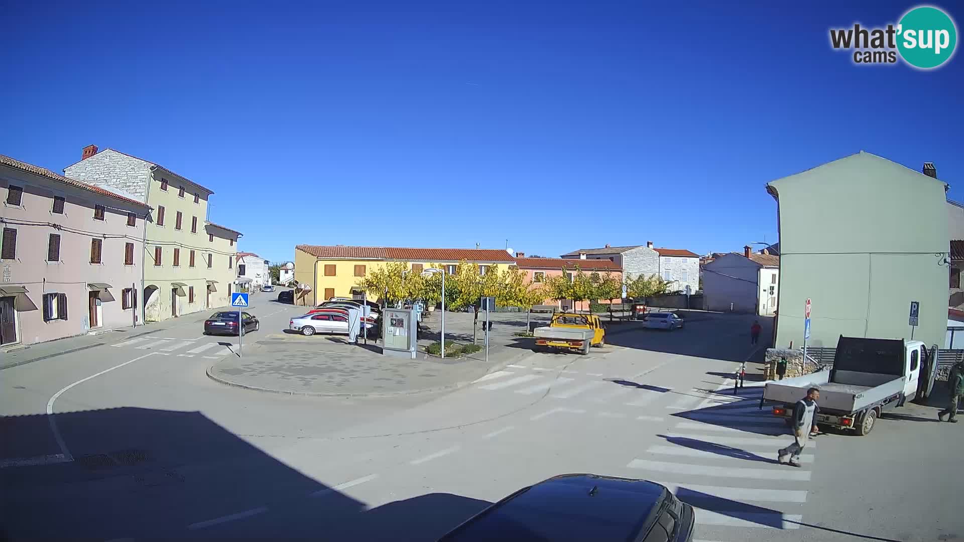 Bale Trg La Musa webcam – Istria – Croatia