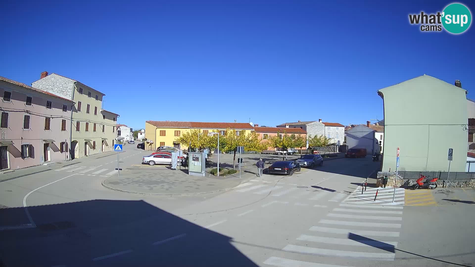 Bale Trg La Musa webcam – Istria – Croatia