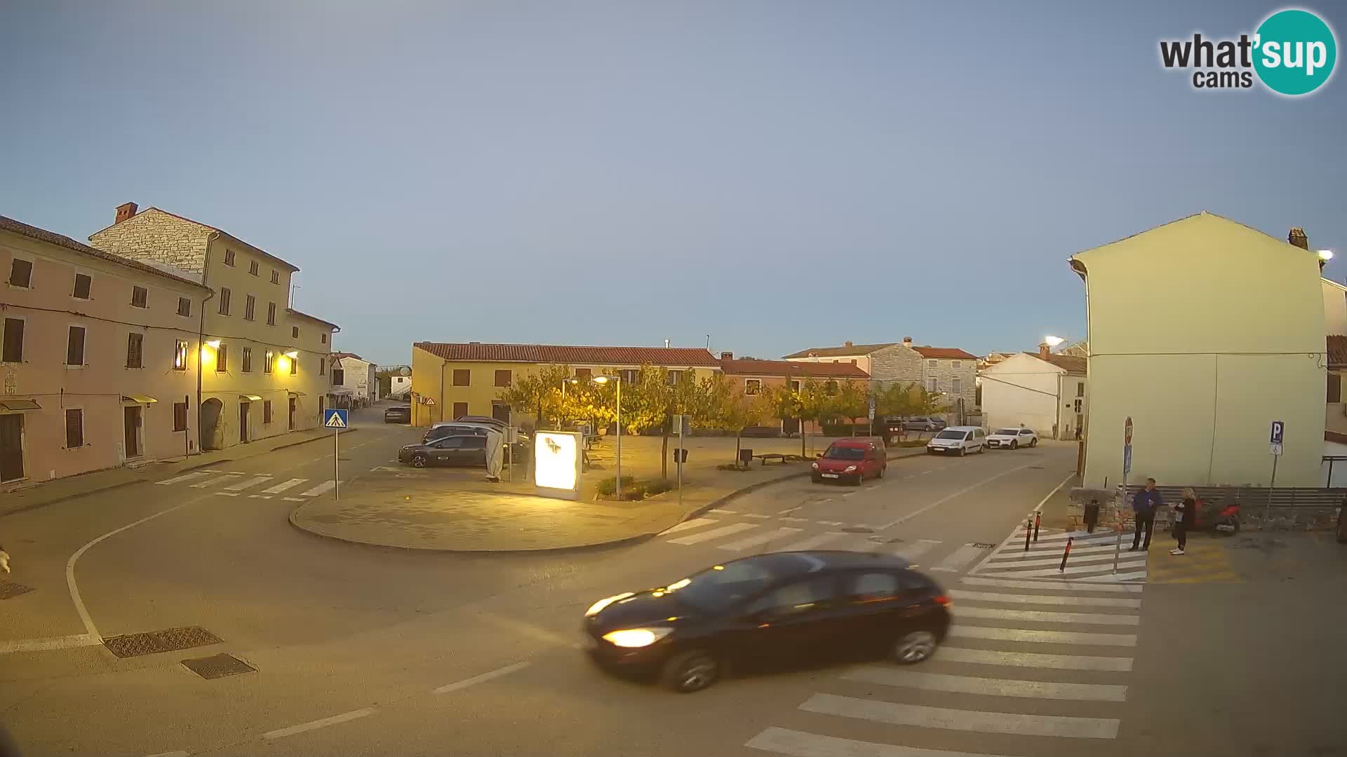 Bale, webcam de la plaza La Musa – Istria – Croacia
