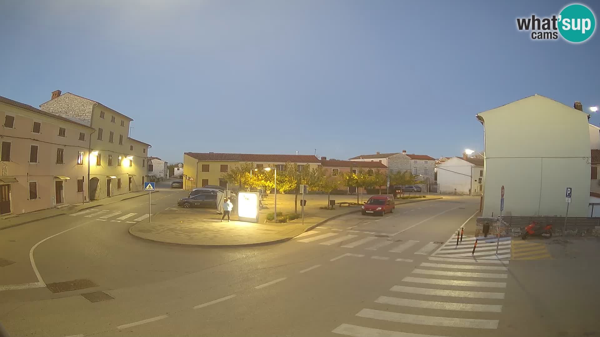 Bale Trg La Musa web kamera – Istra