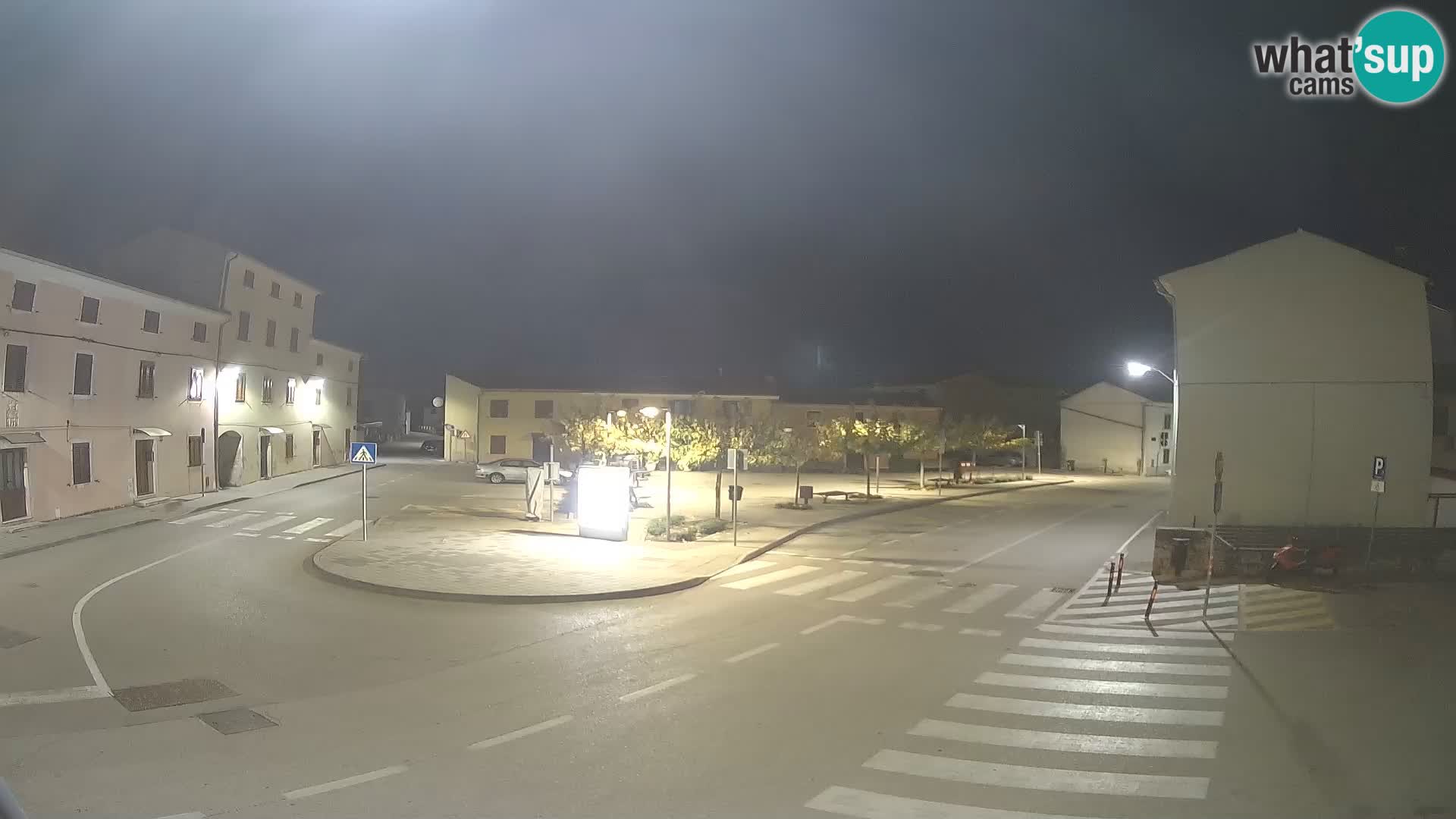 Bale, webcam de la plaza La Musa – Istria – Croacia