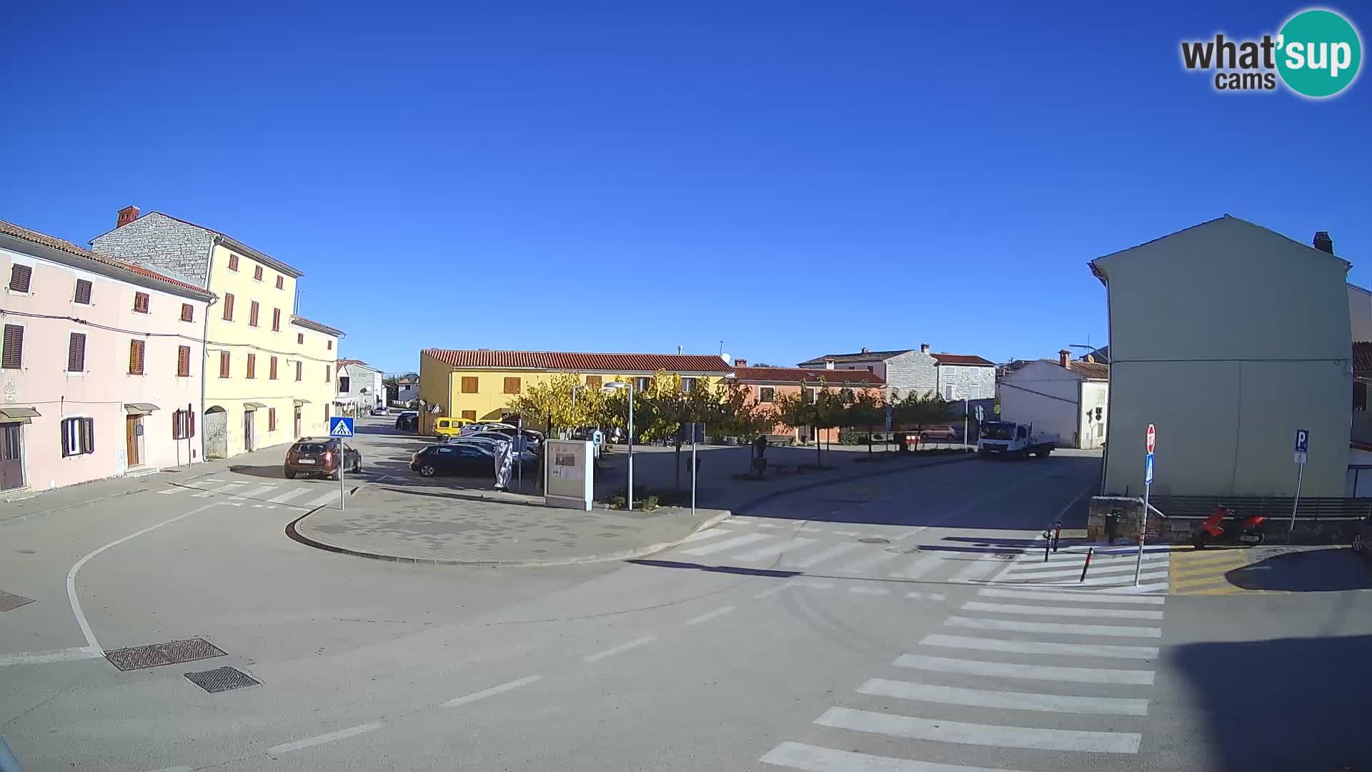 Bale Trg La Musa webcam – Istria – Croatia