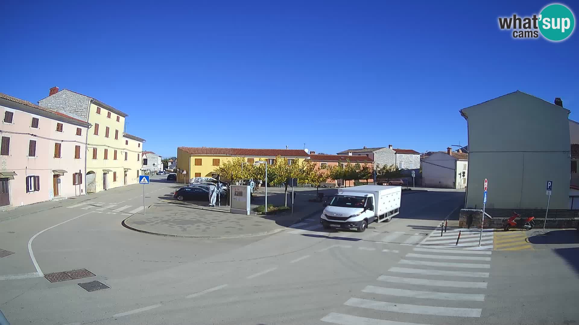 Bale Trg La Musa webcam – Istria – Croatia