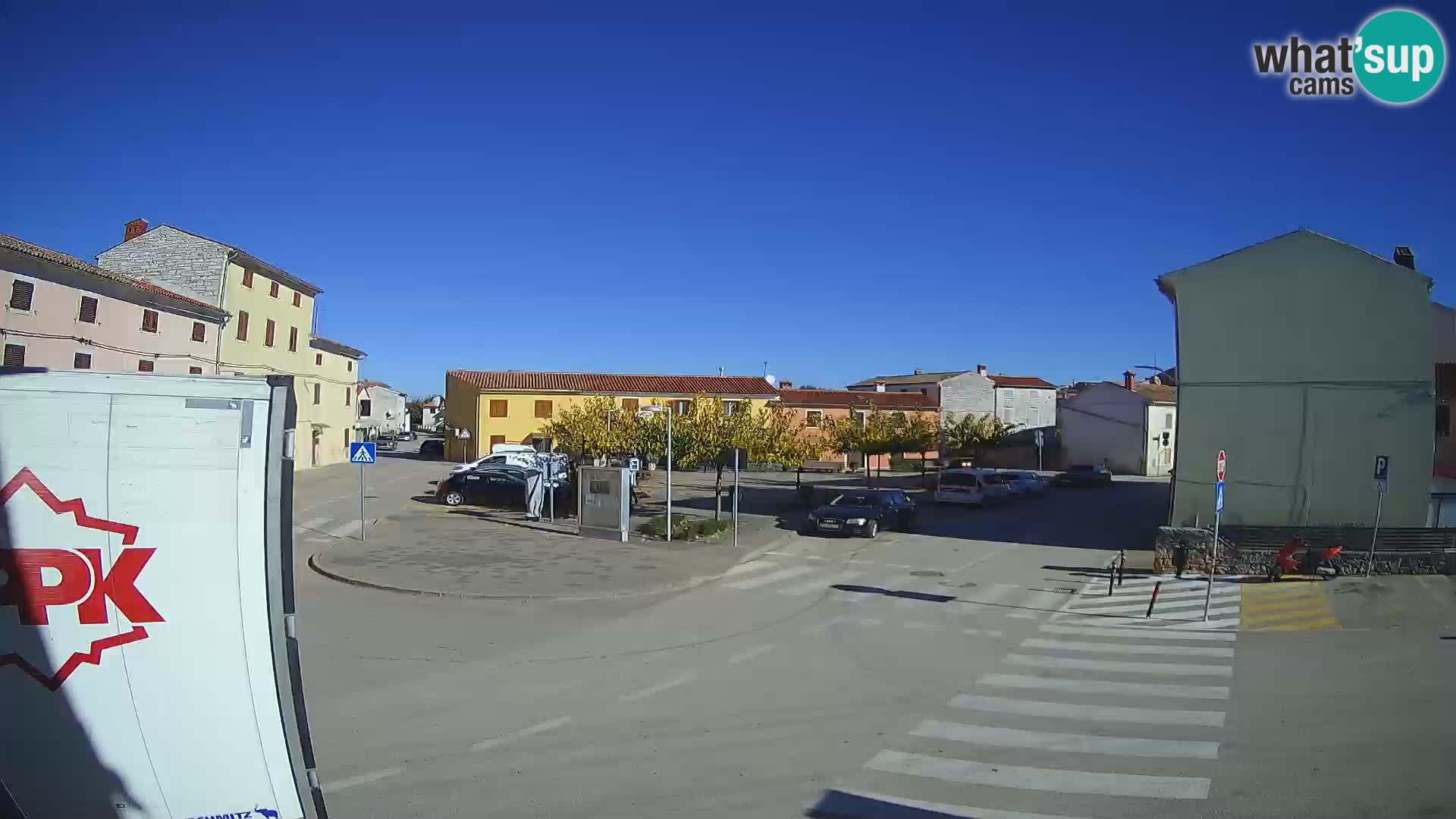 Bale Trg La Musa web kamera – Istra