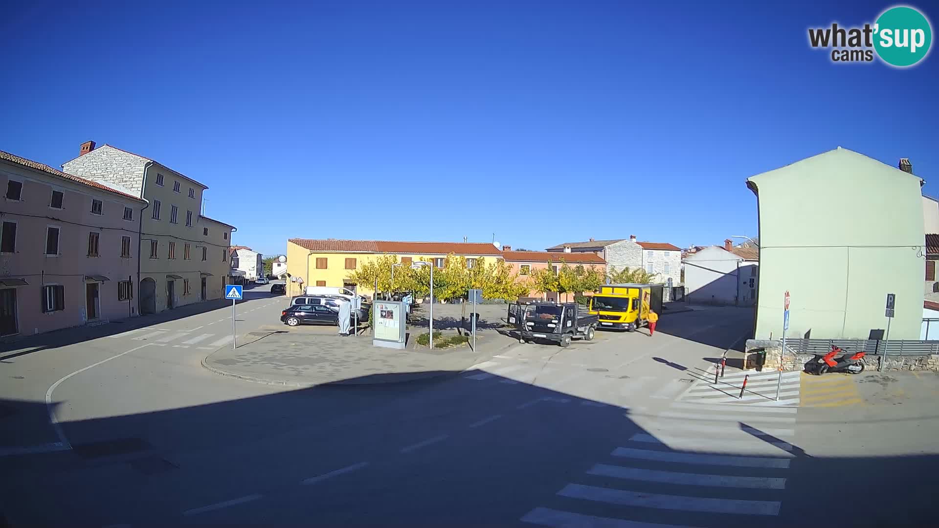 Bale Trg La Musa webcam – Istria – Croatia