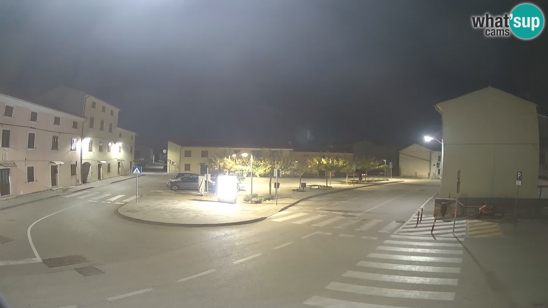 Bale, webcam de la plaza La Musa – Istria – Croacia