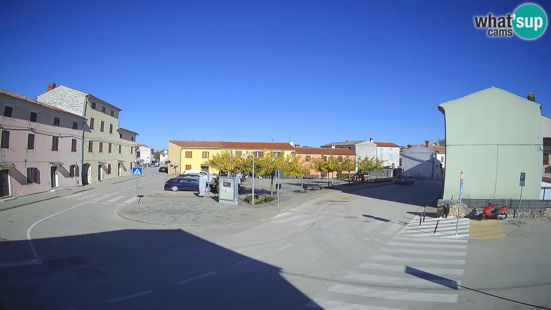 Bale, webcam de la plaza La Musa – Istria – Croacia