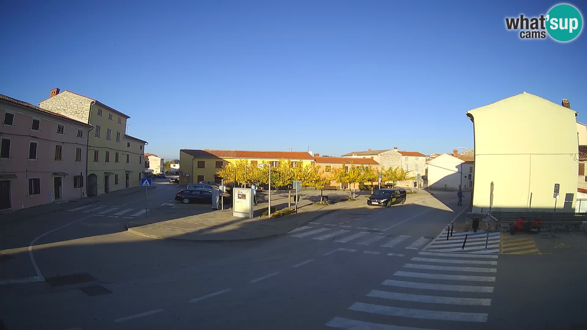 Bale, webcam de la place La Musa – Istrie – Croatie