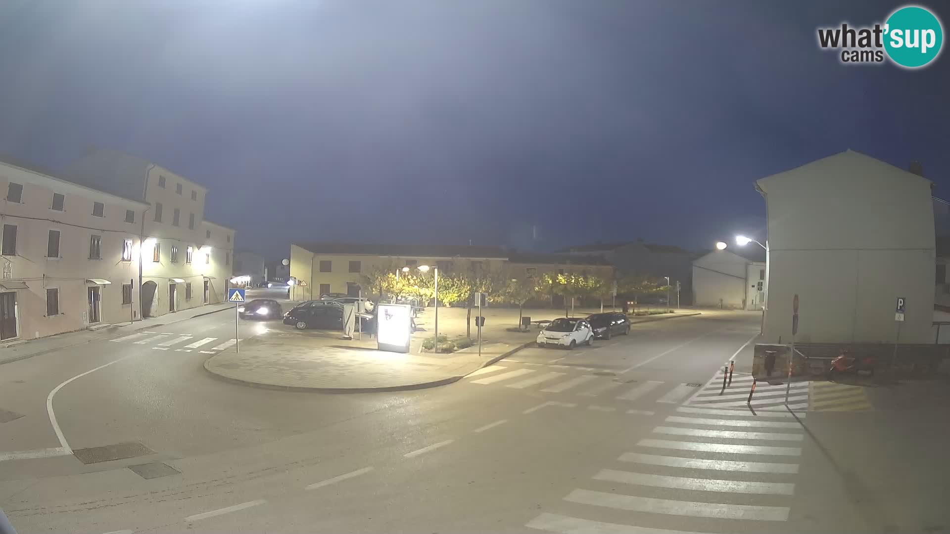 Bale, webcam de la plaza La Musa – Istria – Croacia