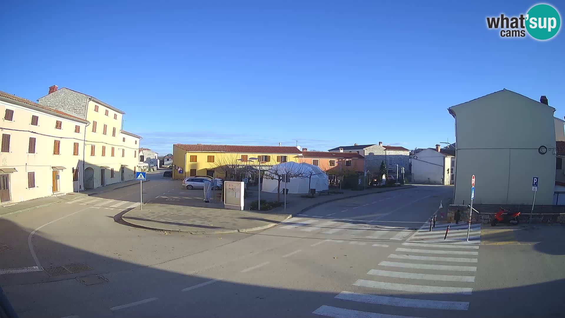 Bale Trg La Musa spletna kamera – Istra – Hrvaška