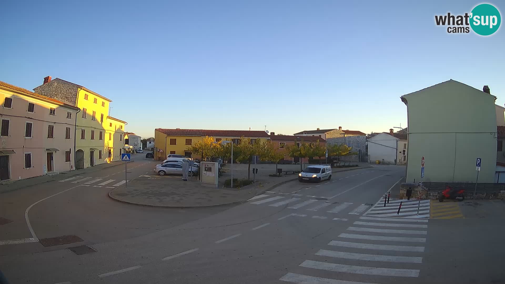Bale Trg La Musa webcam – Istria – Croatia