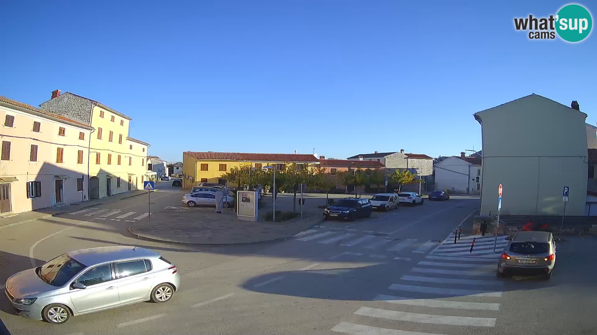 Bale, webcam de la place La Musa – Istrie – Croatie