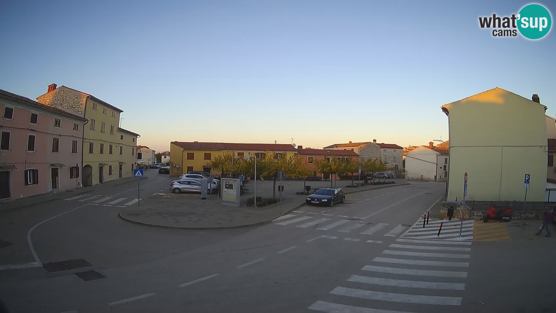 Bale Trg La Musa spletna kamera – Istra – Hrvaška