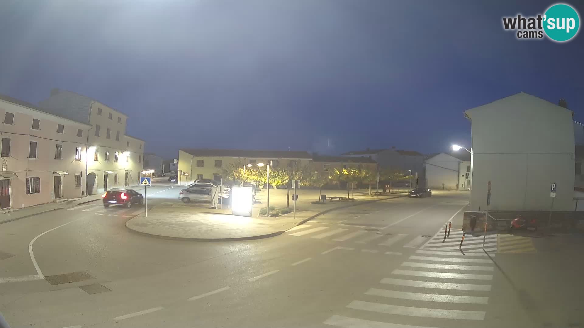 Bale, webcam de la plaza La Musa – Istria – Croacia