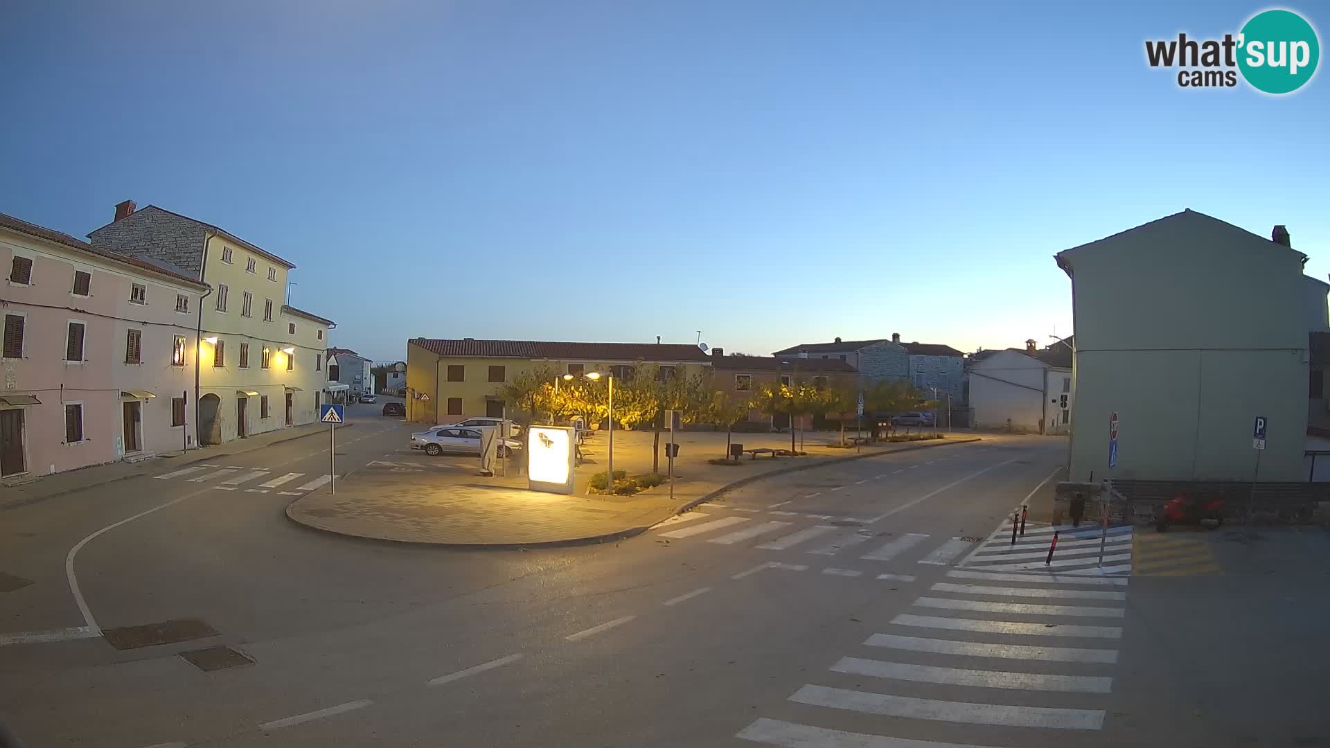 Bale Trg La Musa webcam – Istria – Croatia