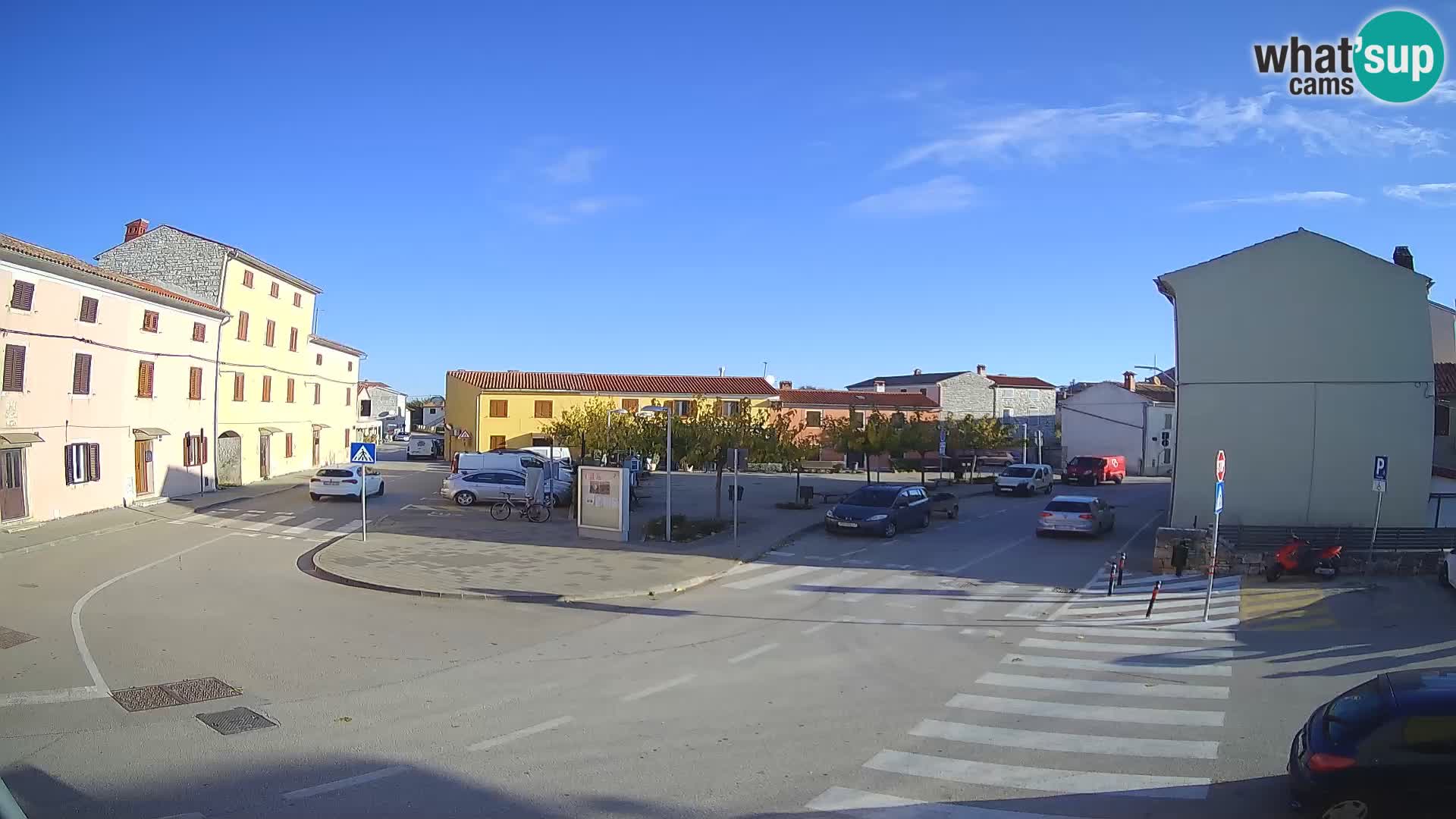 Bale Trg La Musa webcam – Istria – Croatia