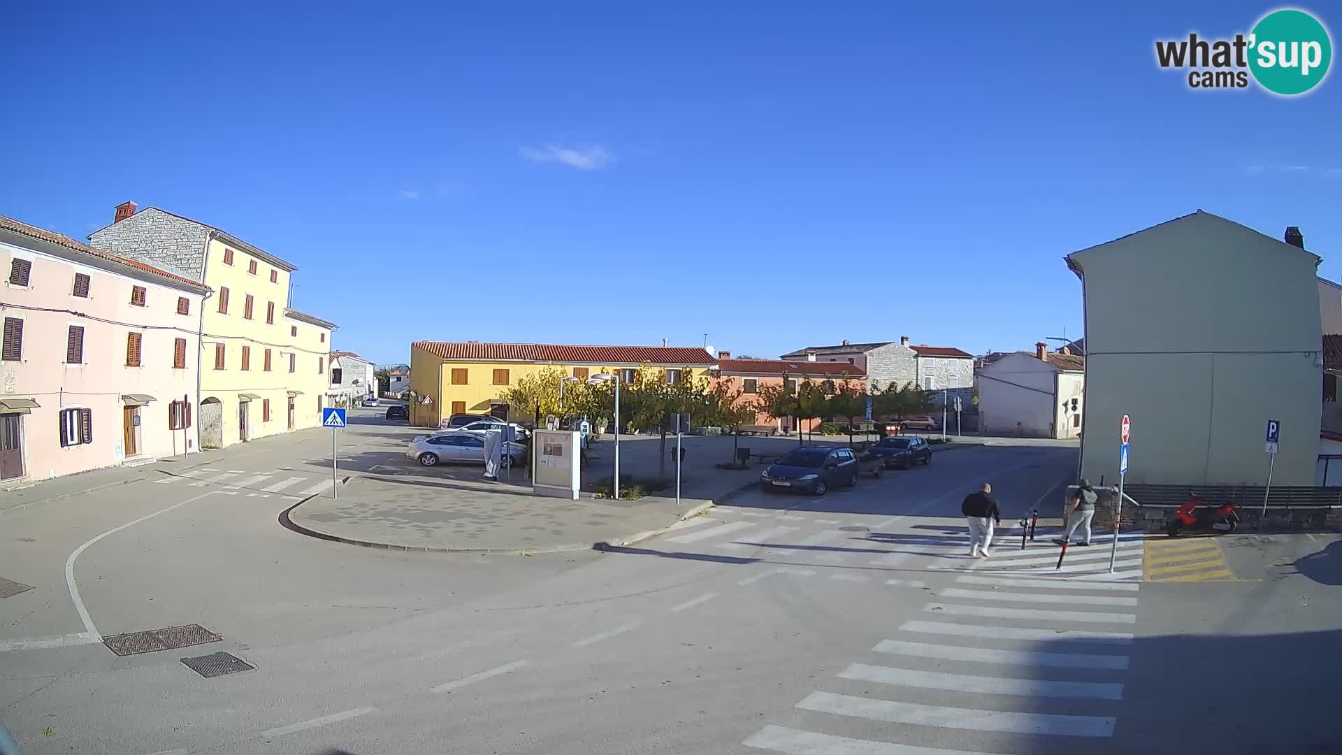 Bale, webcam de la plaza La Musa – Istria – Croacia