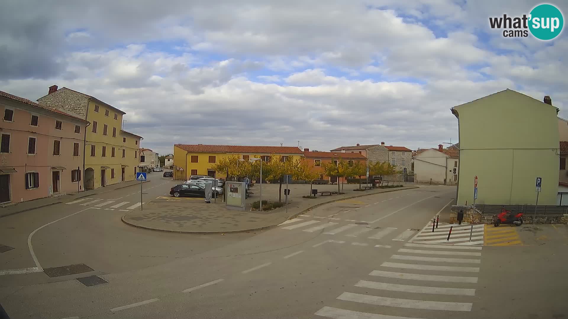 Bale, webcam de la plaza La Musa – Istria – Croacia