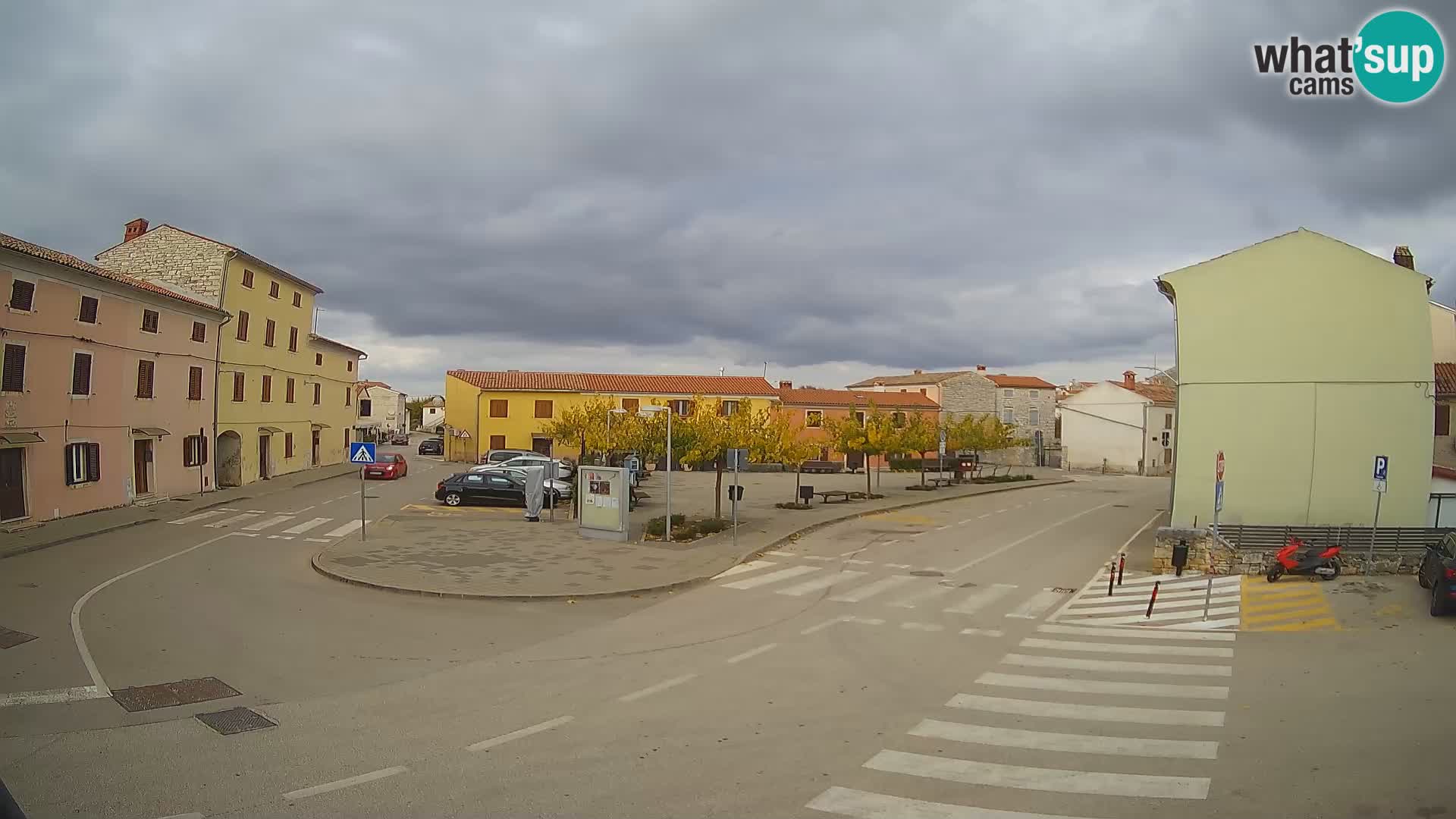 Bale Trg La Musa webcam – Istria – Croatia