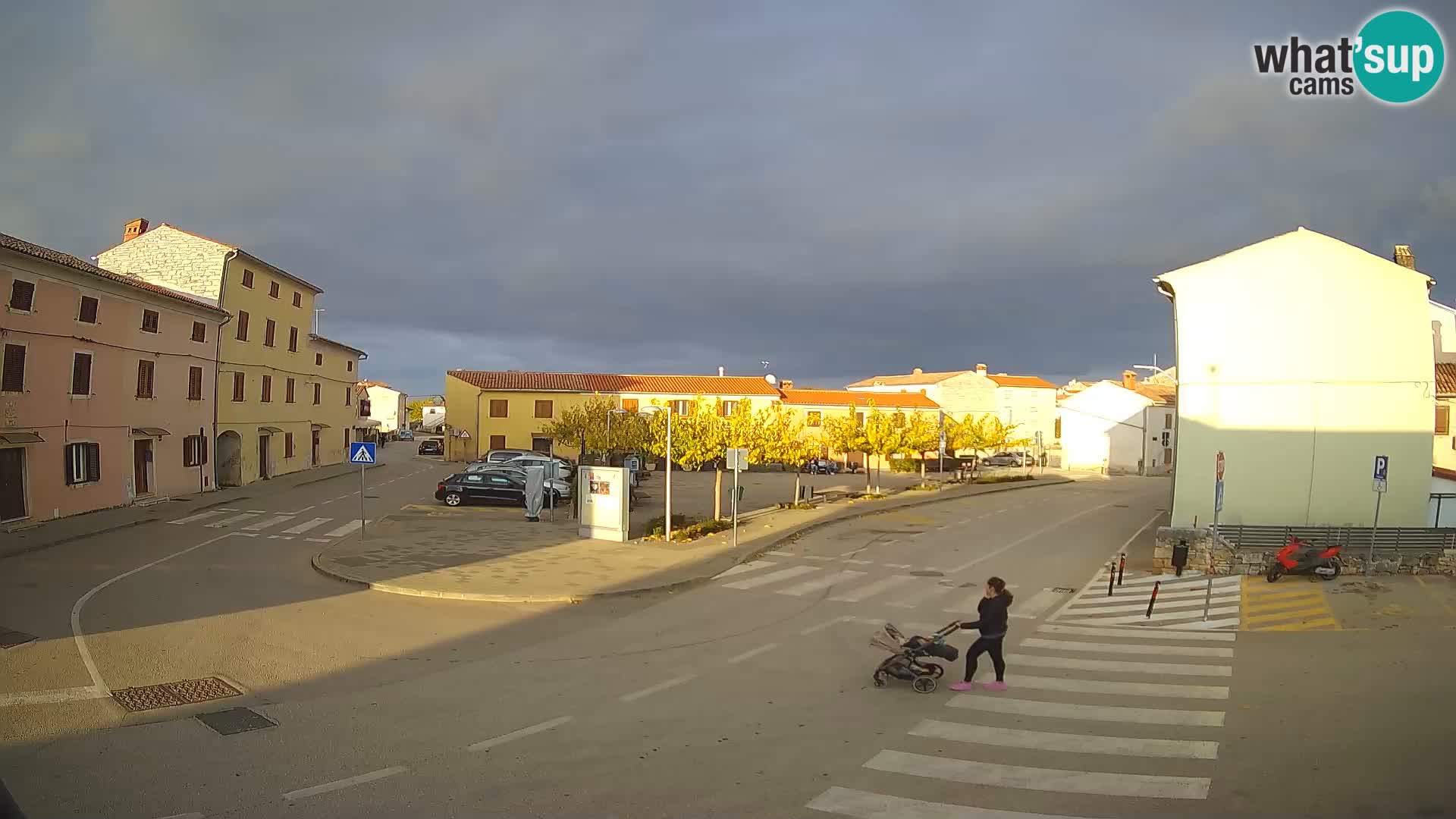 Bale Trg La Musa spletna kamera – Istra – Hrvaška