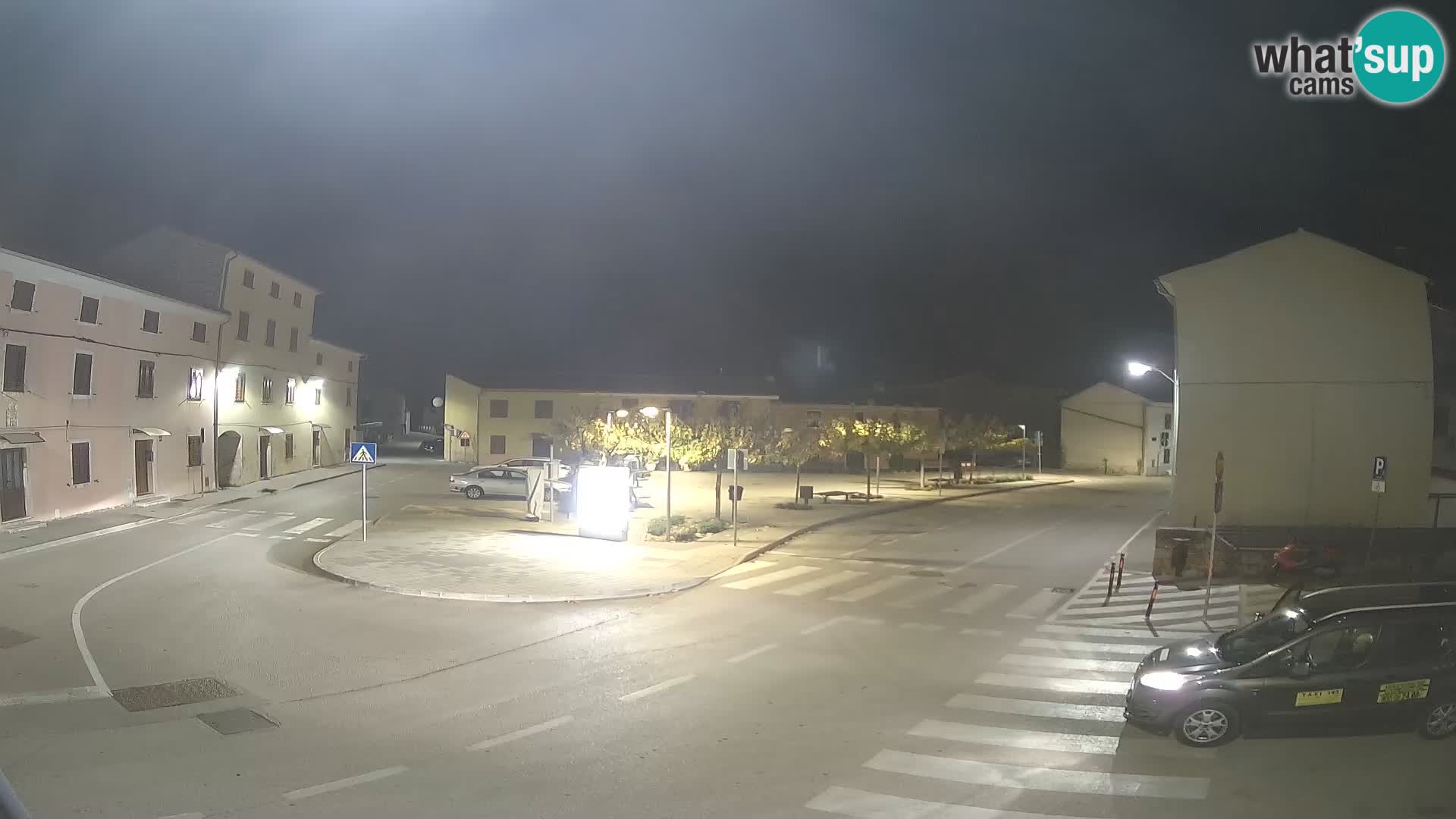 Bale, webcam de la plaza La Musa – Istria – Croacia