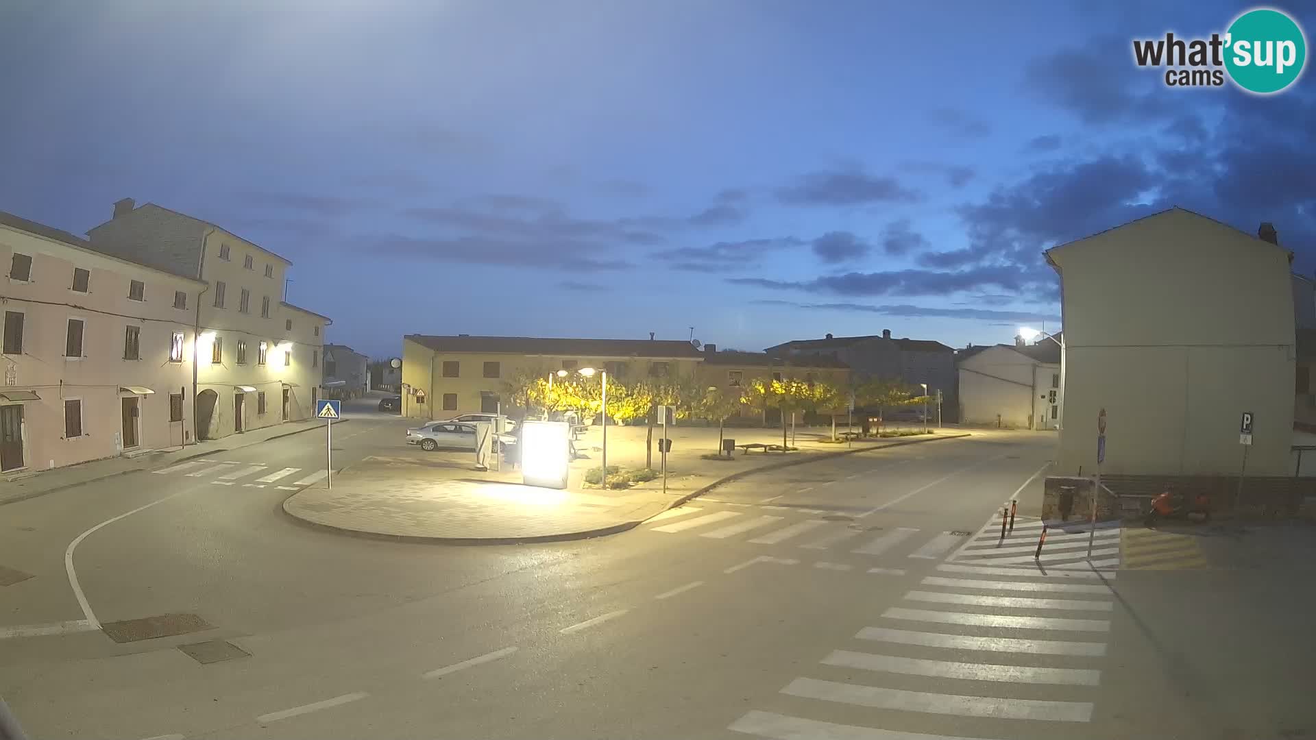 Bale Trg La Musa webcam – Istria – Croatia
