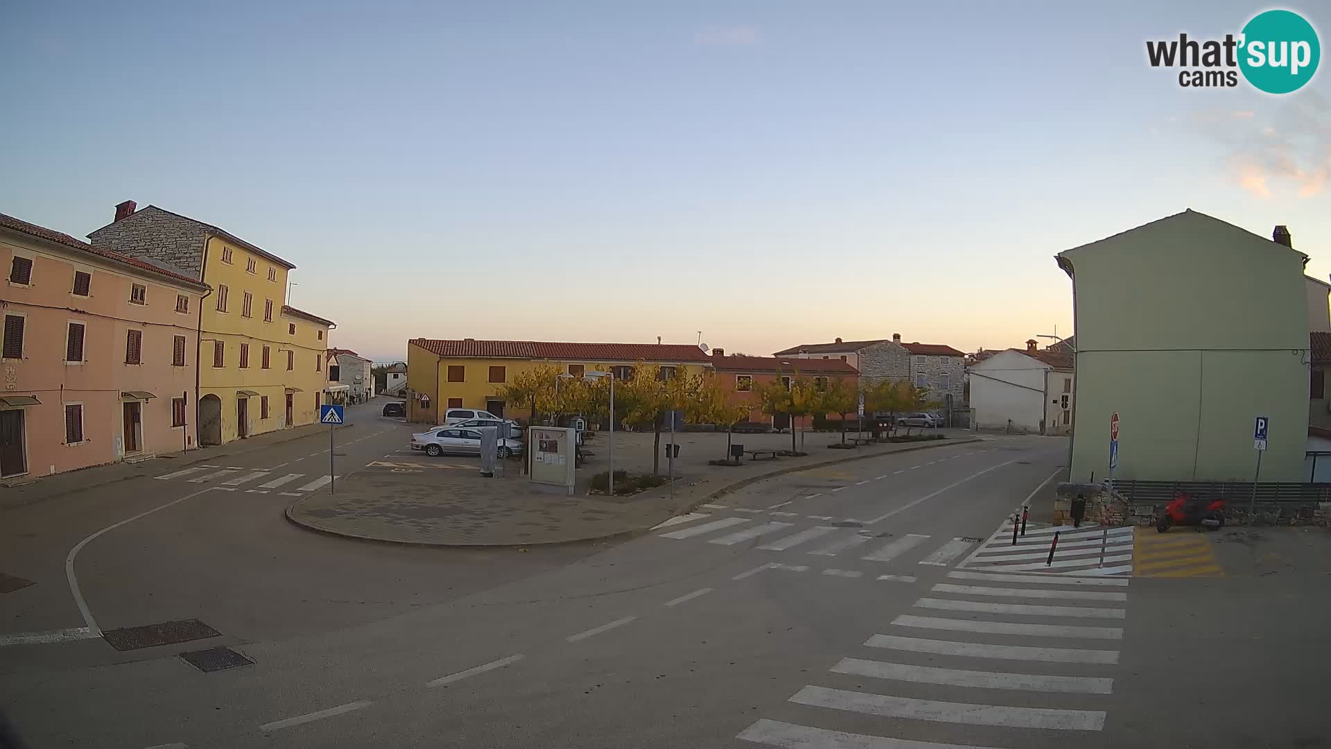 Bale, webcam de la plaza La Musa – Istria – Croacia