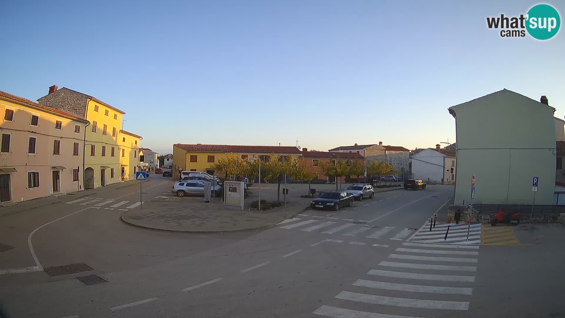 Bale Trg La Musa web kamera – Istra