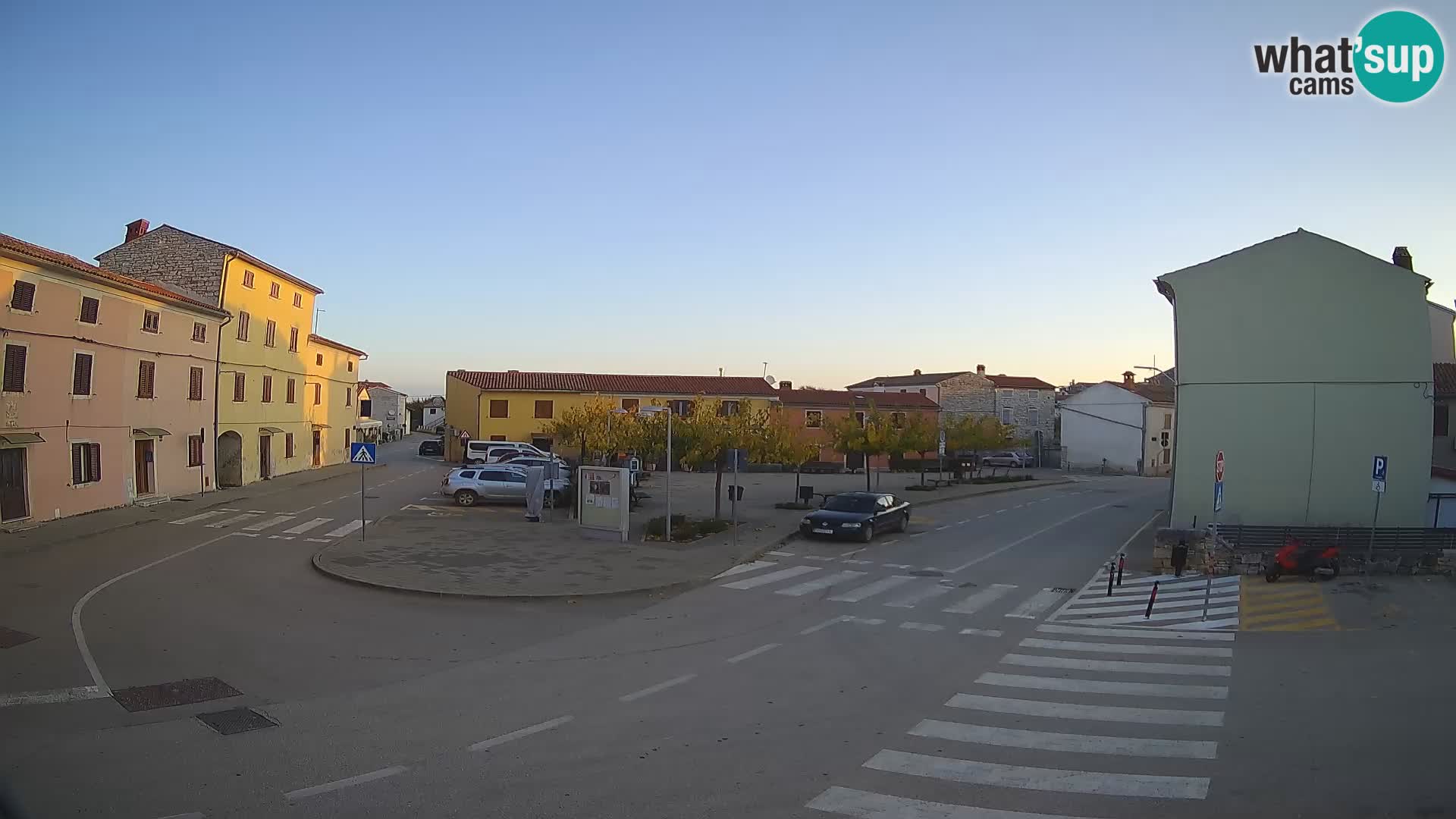 Bale Trg La Musa web kamera – Istra