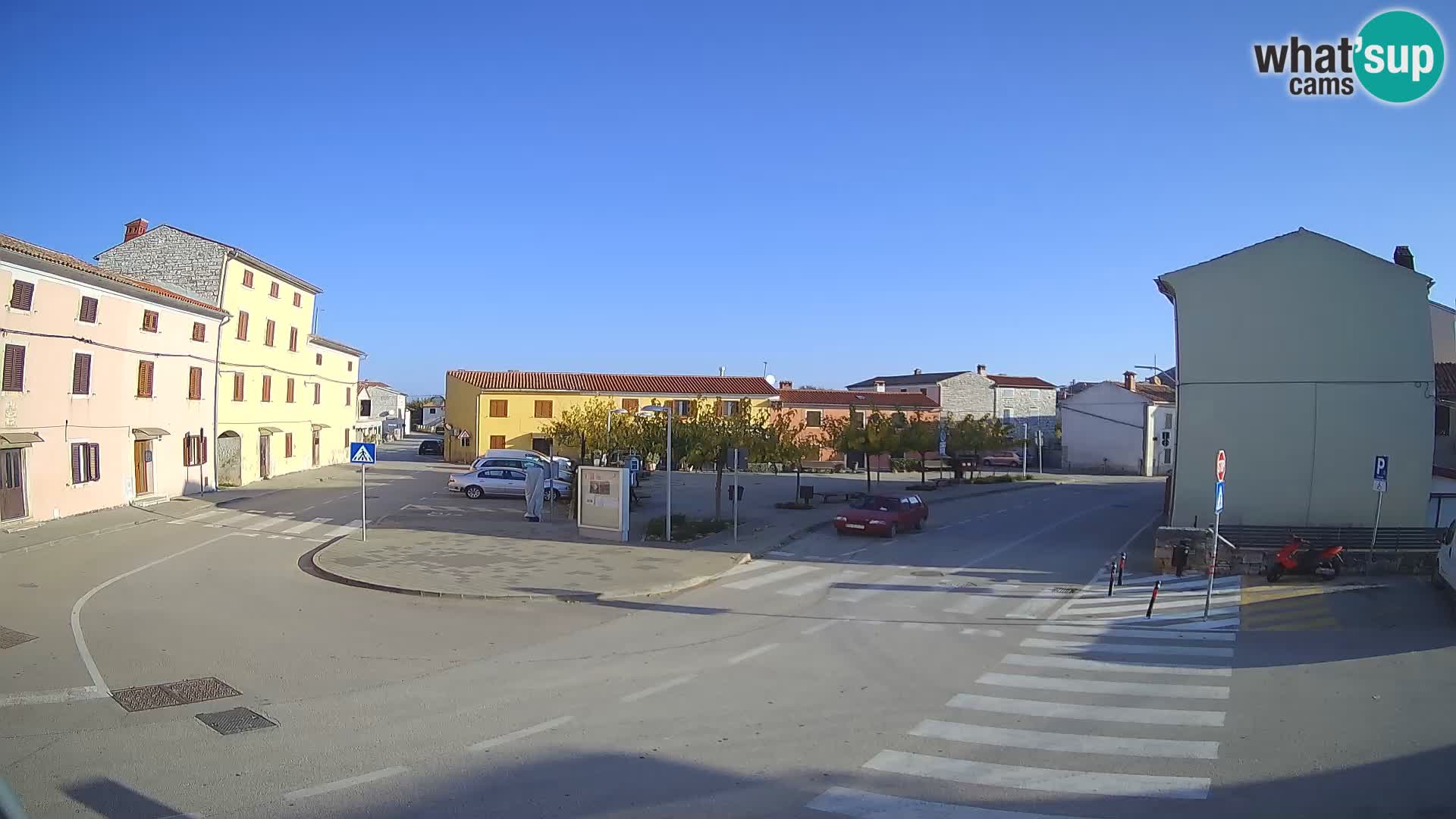 Bale Trg La Musa spletna kamera – Istra – Hrvaška