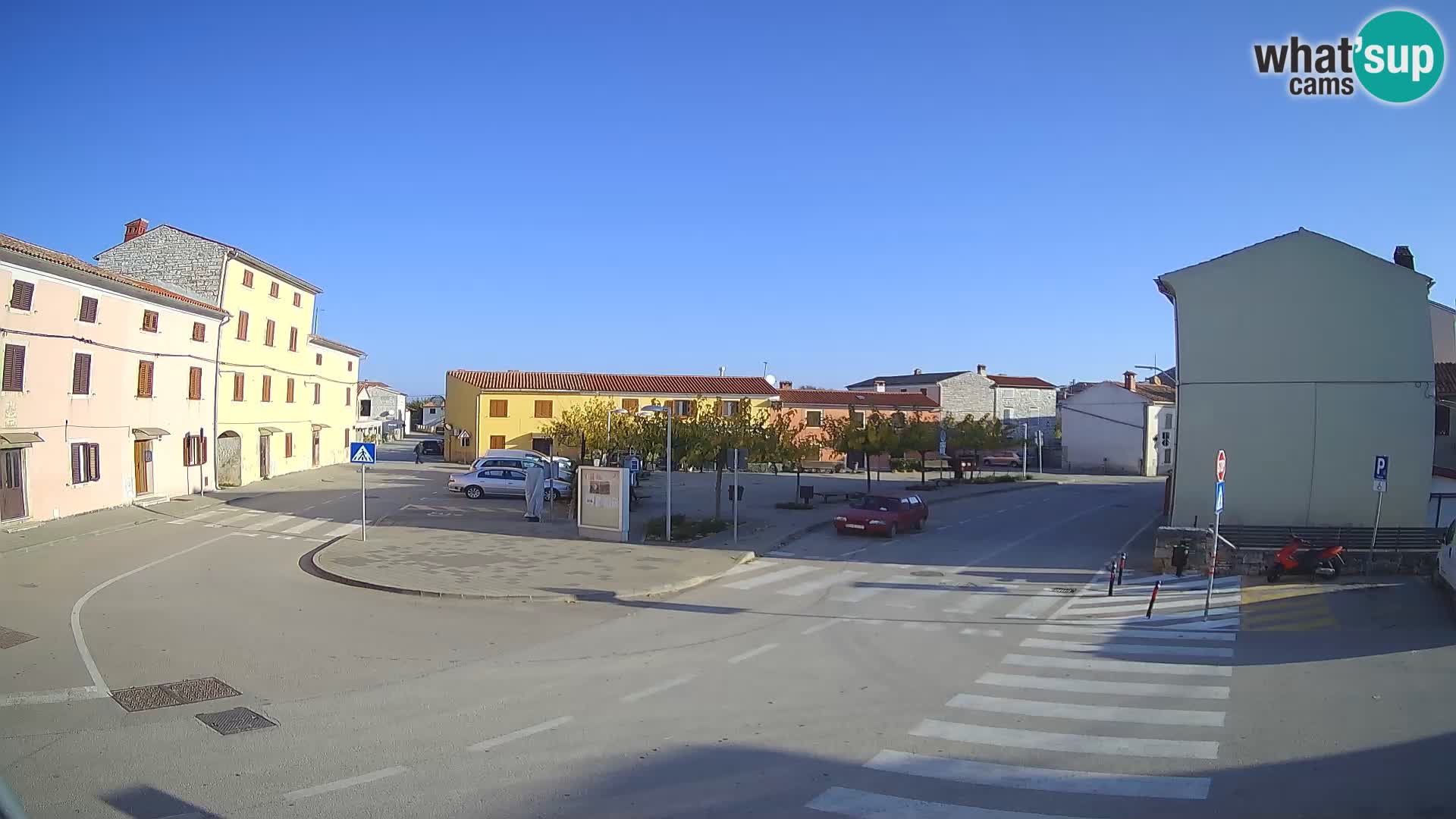 Bale Trg La Musa web kamera – Istra