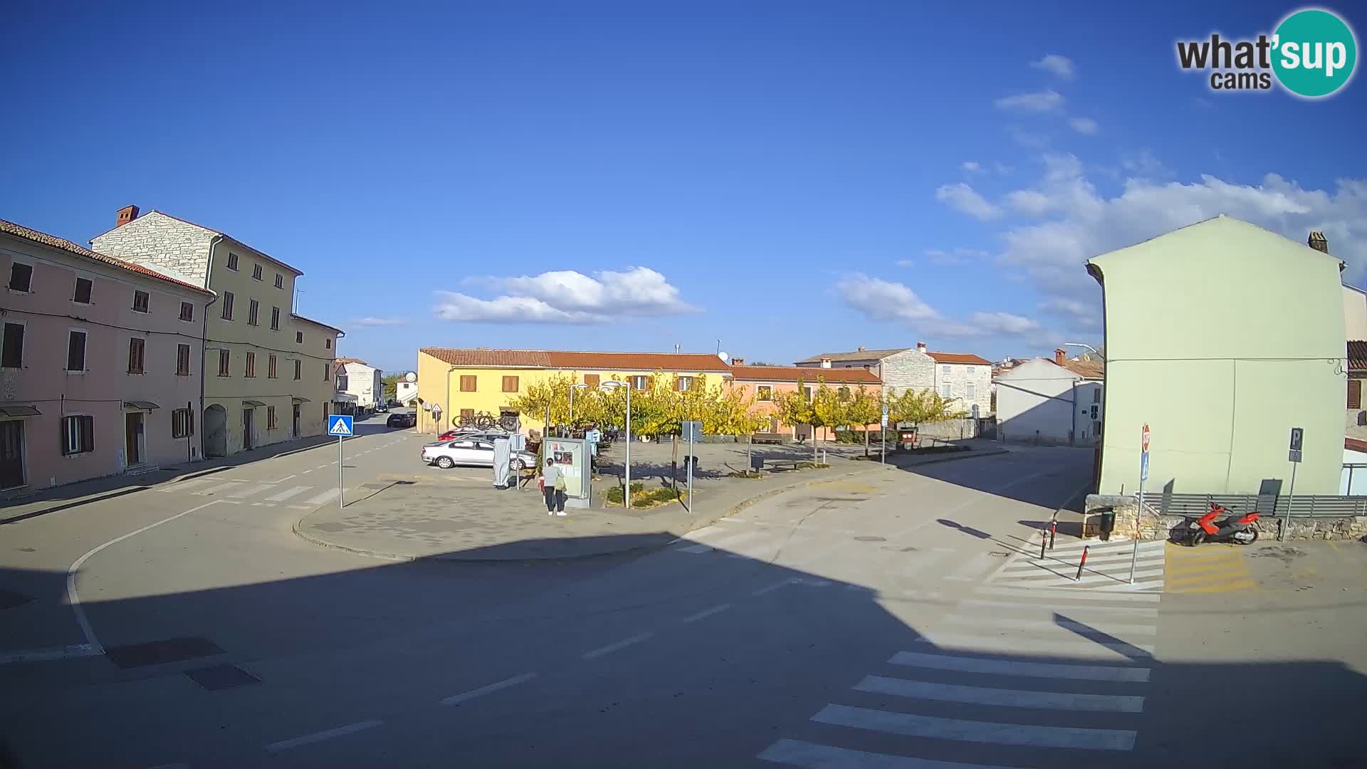 Bale Trg La Musa webcam – Istria – Croatia