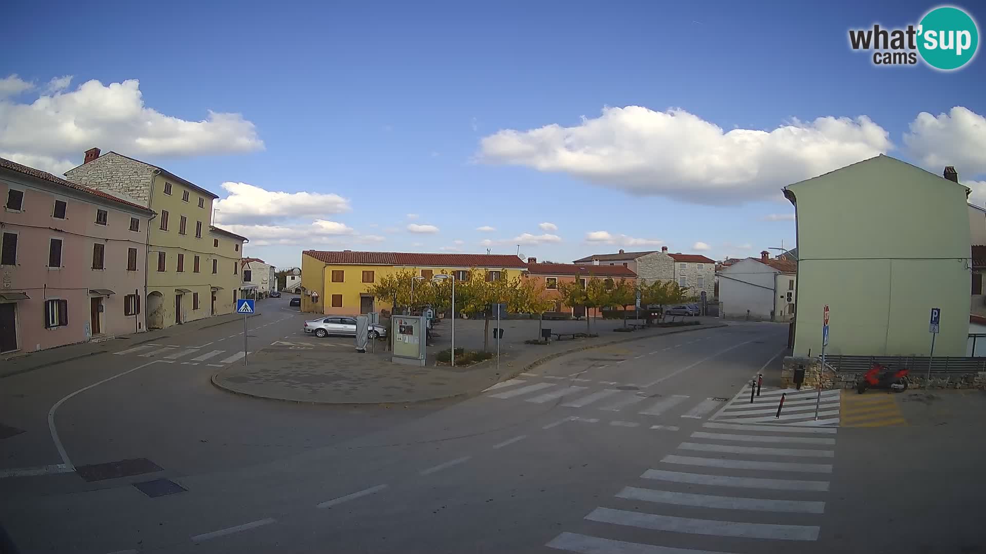Bale Trg La Musa webcam – Istria – Croatia