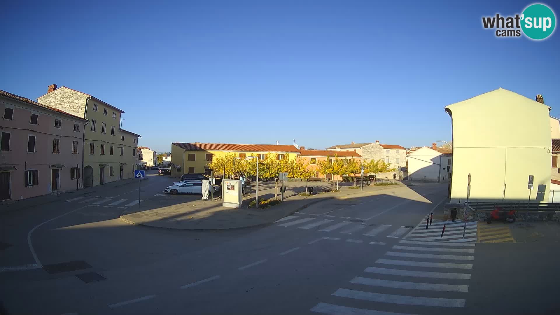 Bale, webcam de la plaza La Musa – Istria – Croacia