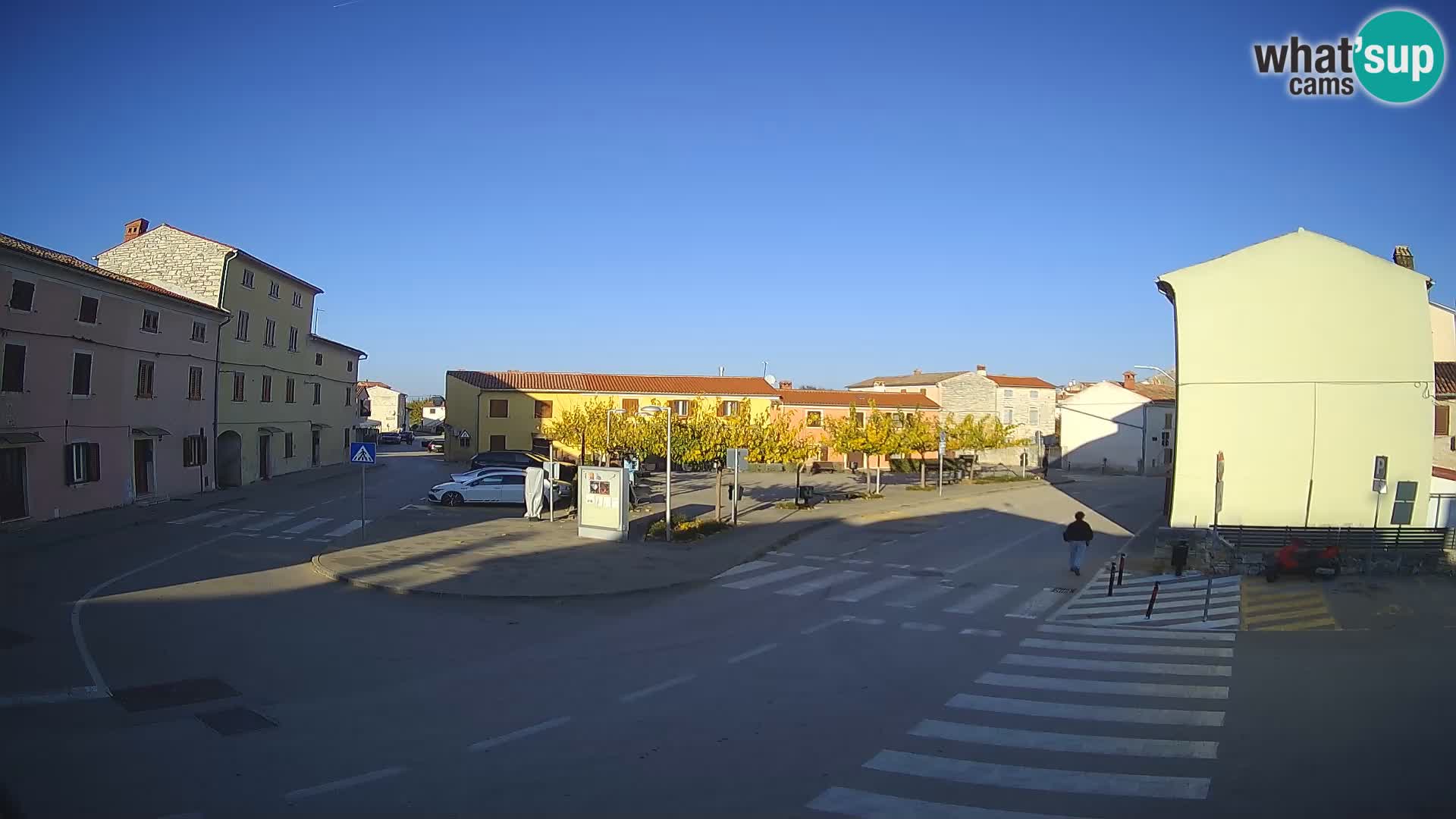 Bale, webcam de la place La Musa – Istrie – Croatie