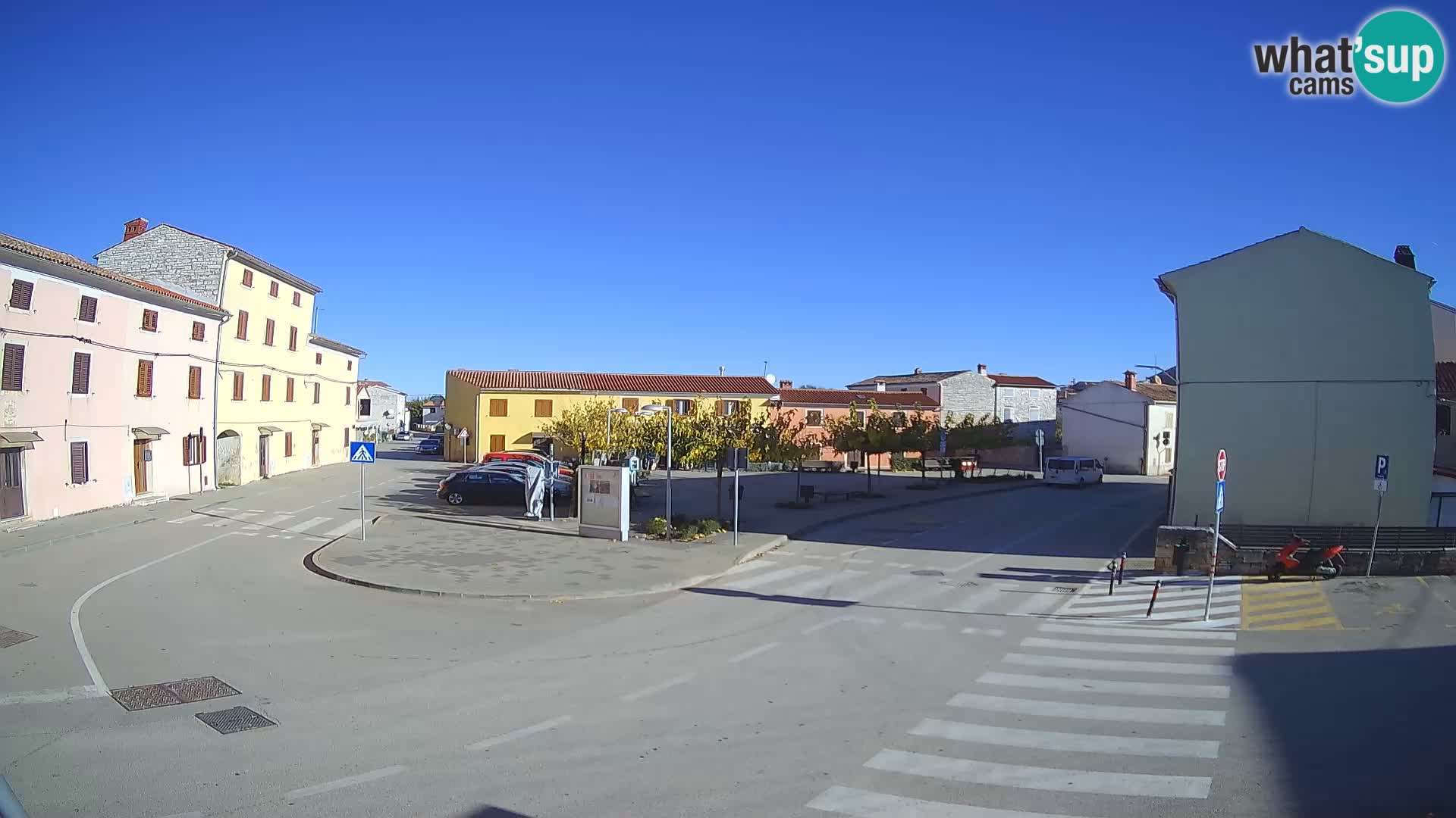 Bale Trg La Musa webcam – Istria – Croatia