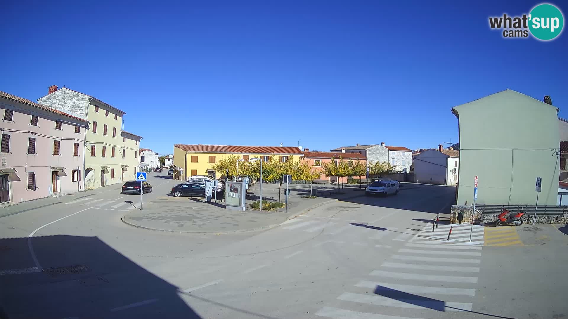 Bale Trg La Musa webcam – Istria – Croatia