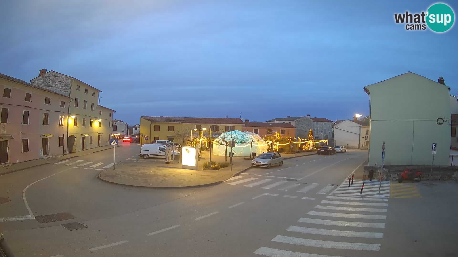 Bale Trg La Musa webcam – Istria – Croatia