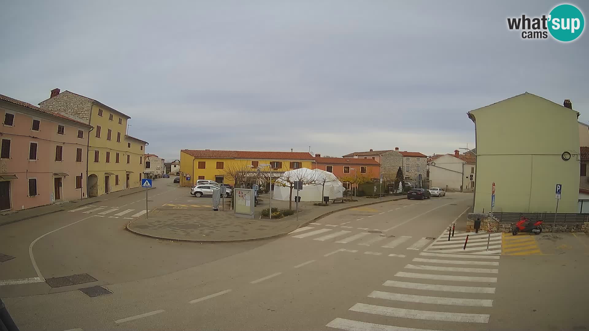 Bale Trg La Musa webcam – Istria – Croatia