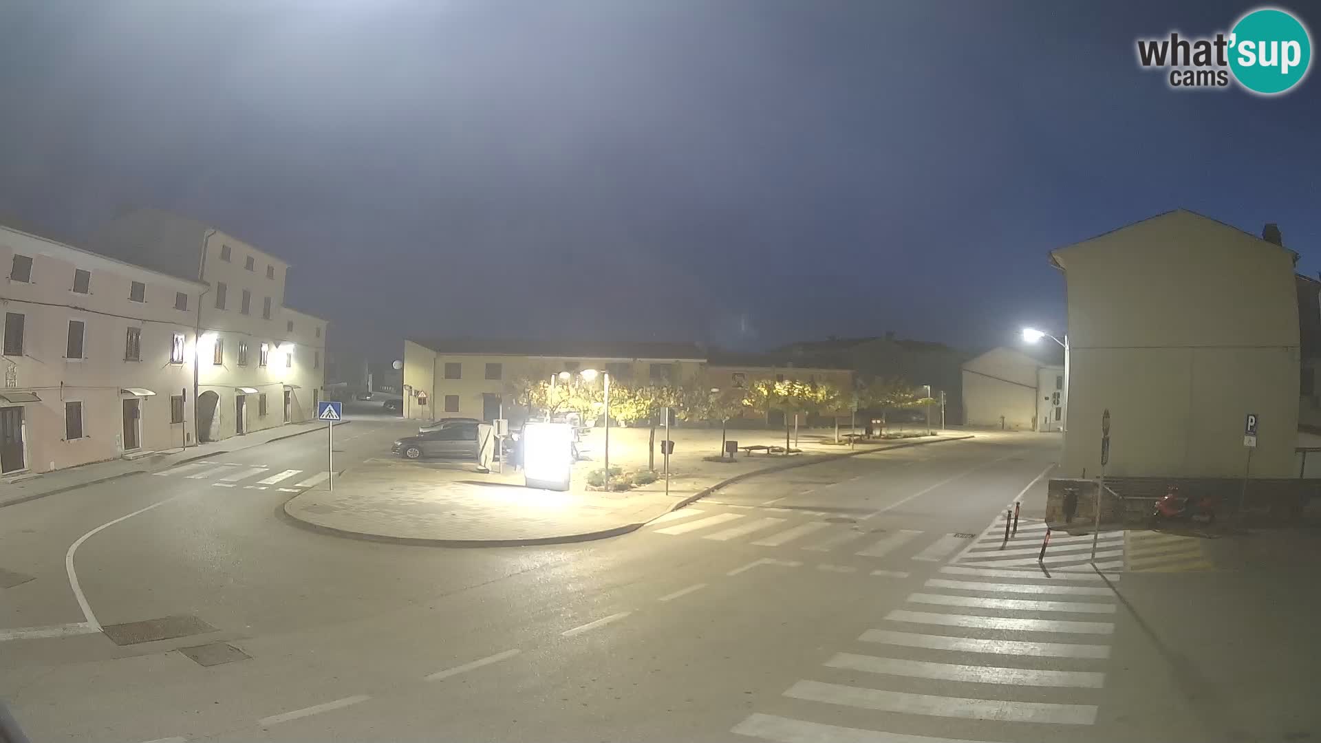 Bale, webcam de la plaza La Musa – Istria – Croacia