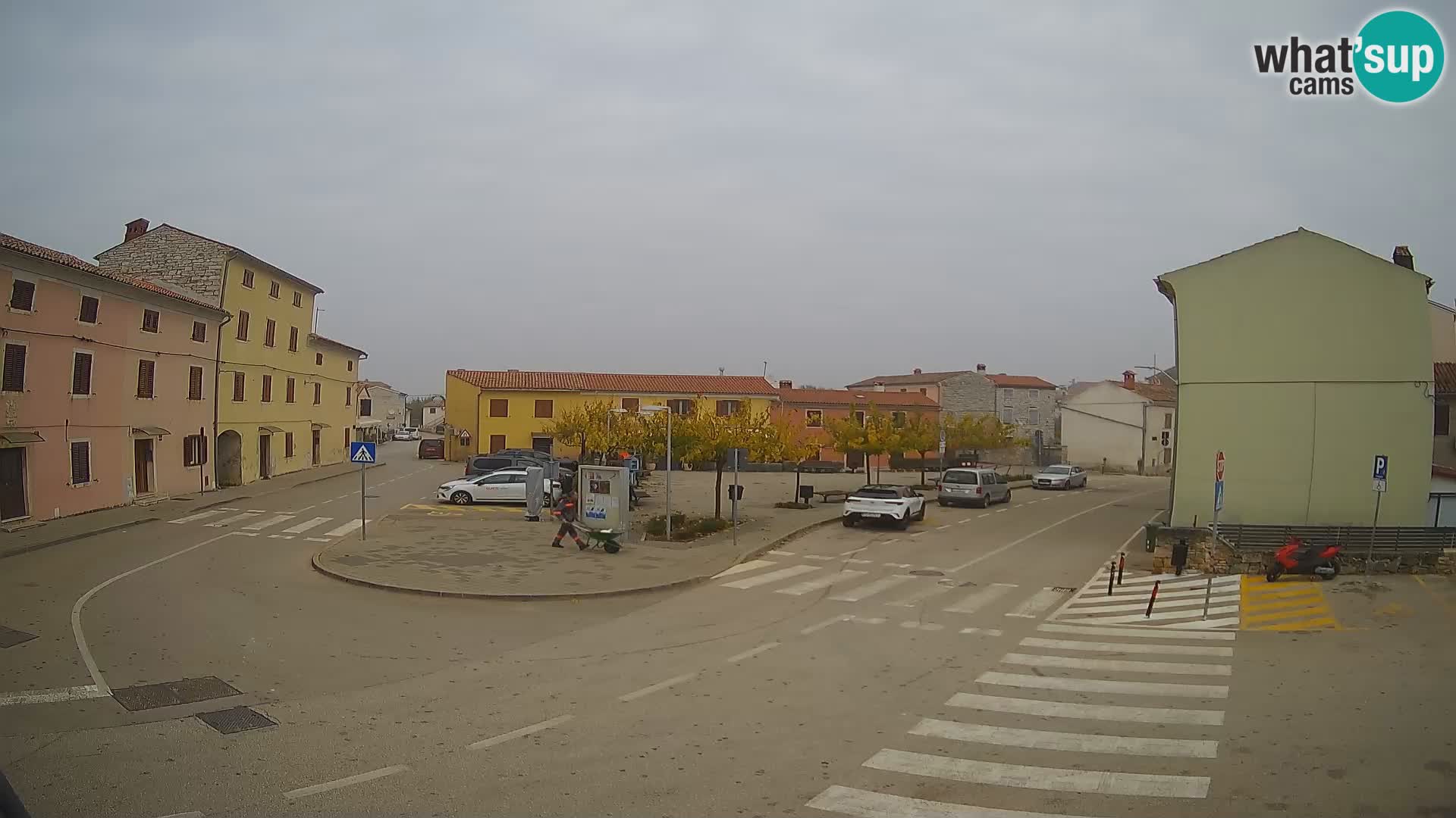 Bale Trg La Musa webcam – Istria – Croatia