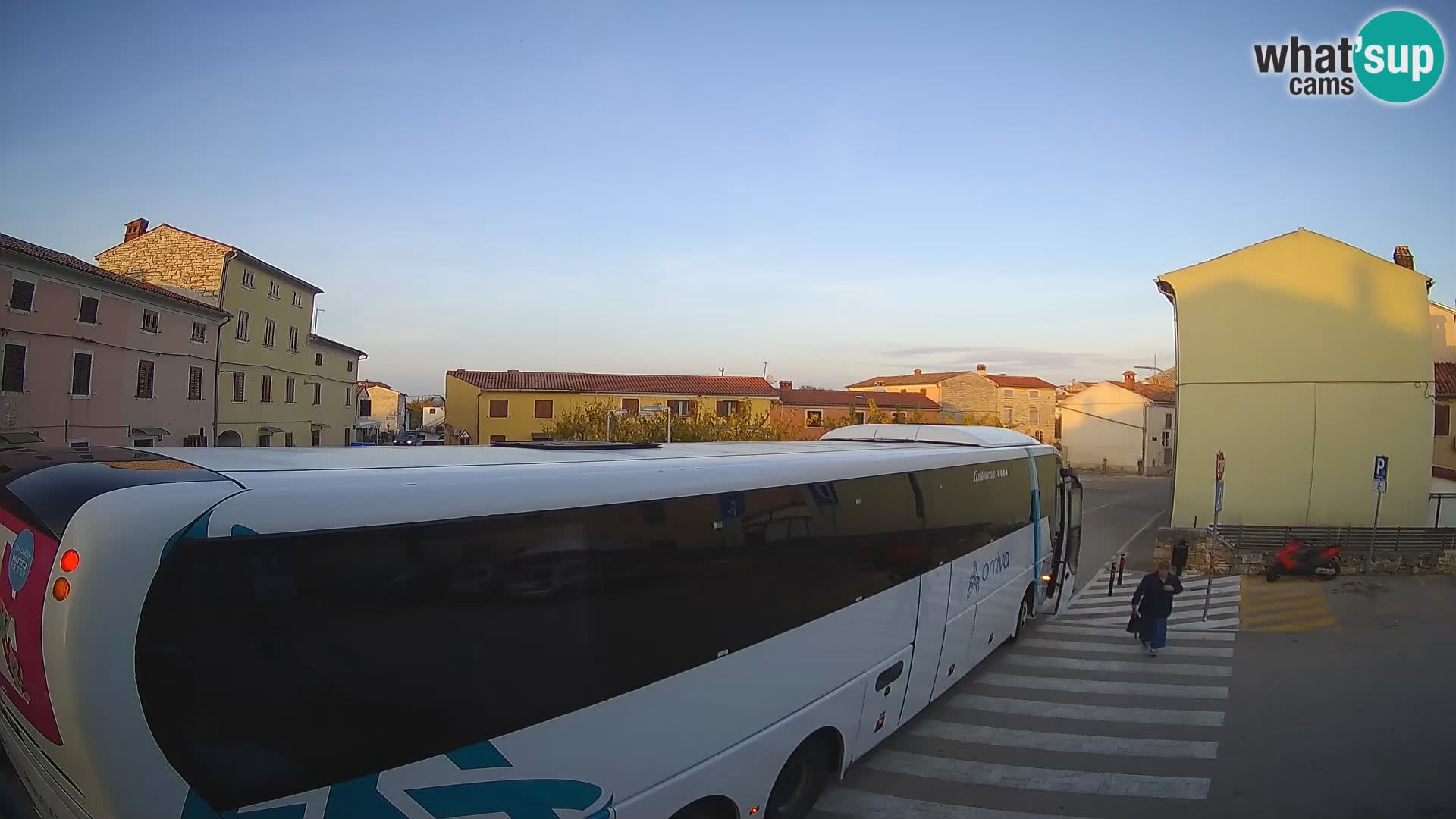 Bale, webcam de la plaza La Musa – Istria – Croacia