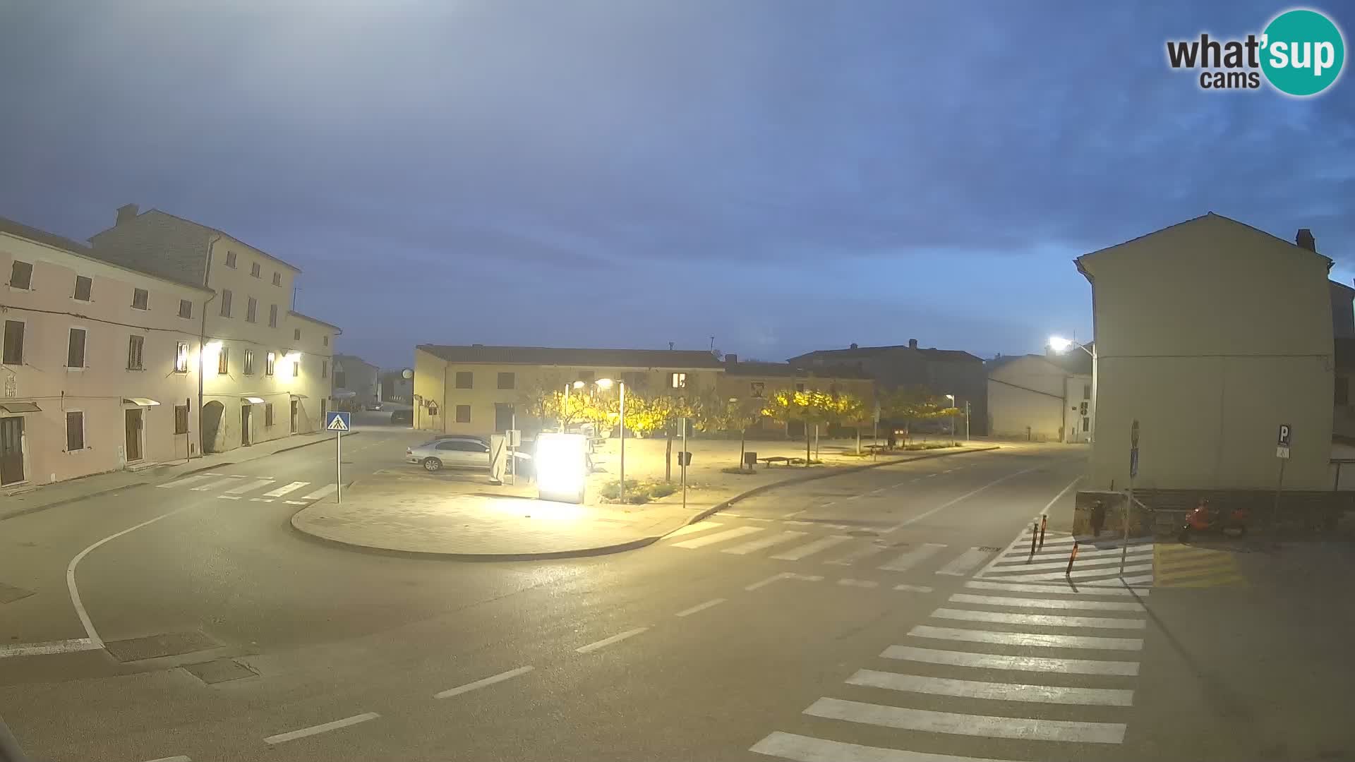 Bale Trg La Musa webcam – Istria – Croatia