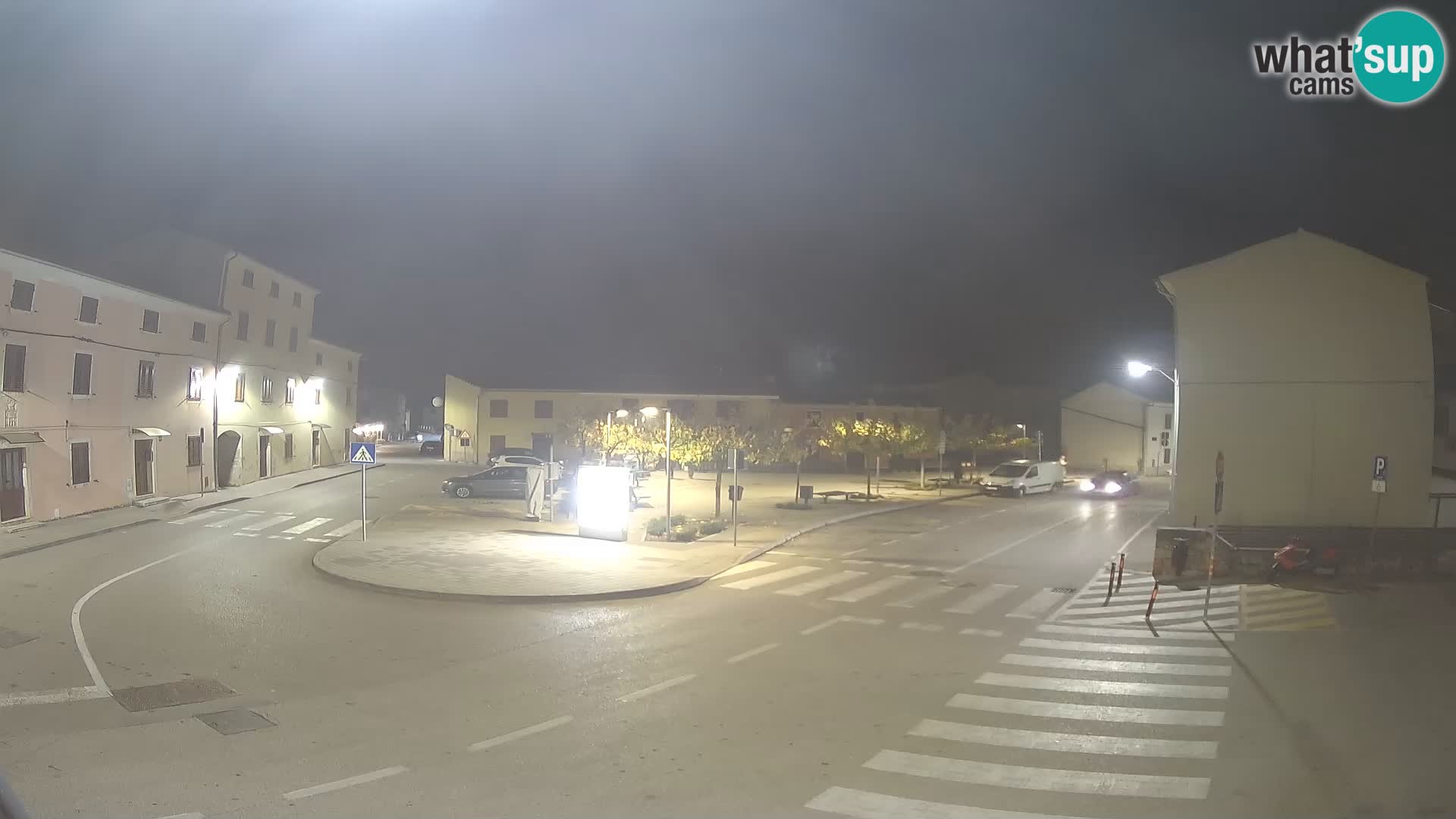 Bale, webcam de la place La Musa – Istrie – Croatie