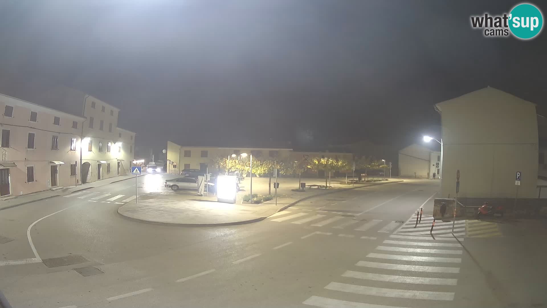 Bale, webcam de la plaza La Musa – Istria – Croacia