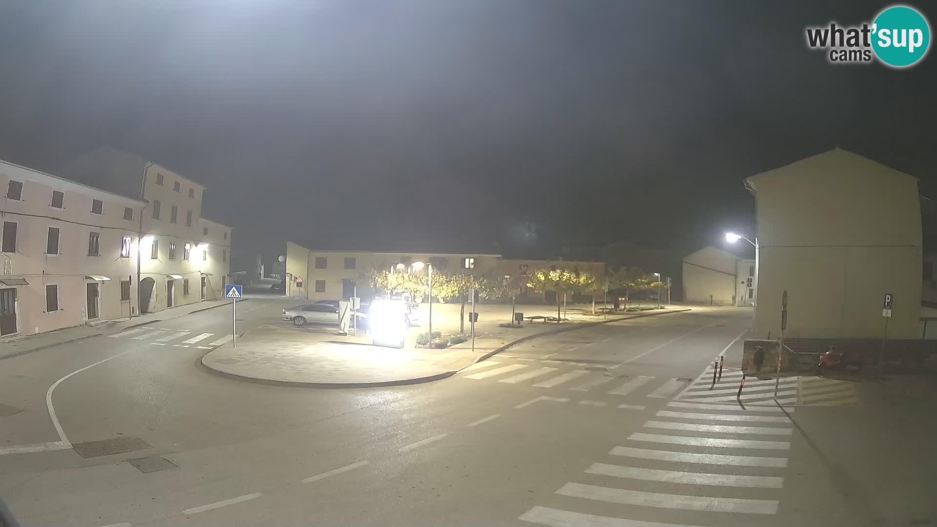 Bale, webcam de la plaza La Musa – Istria – Croacia