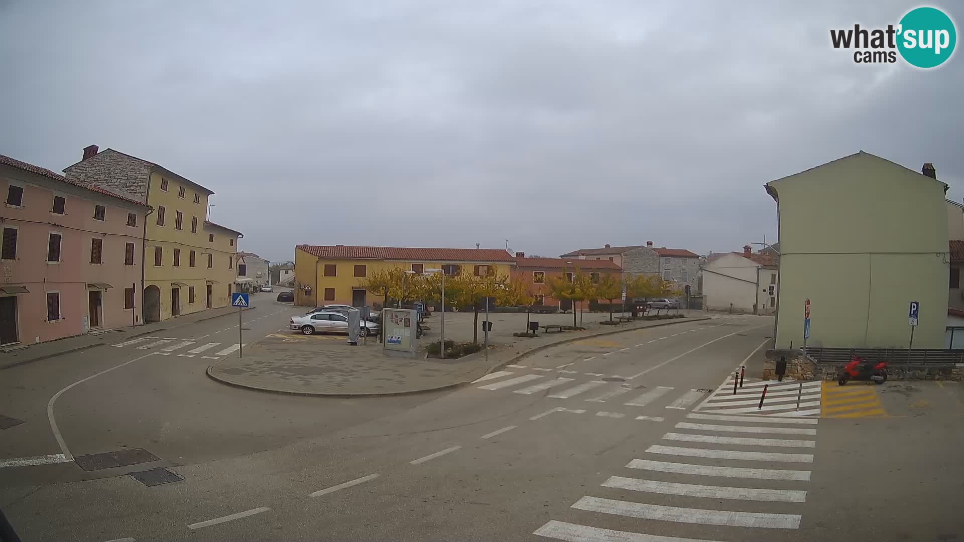 Bale, webcam de la plaza La Musa – Istria – Croacia