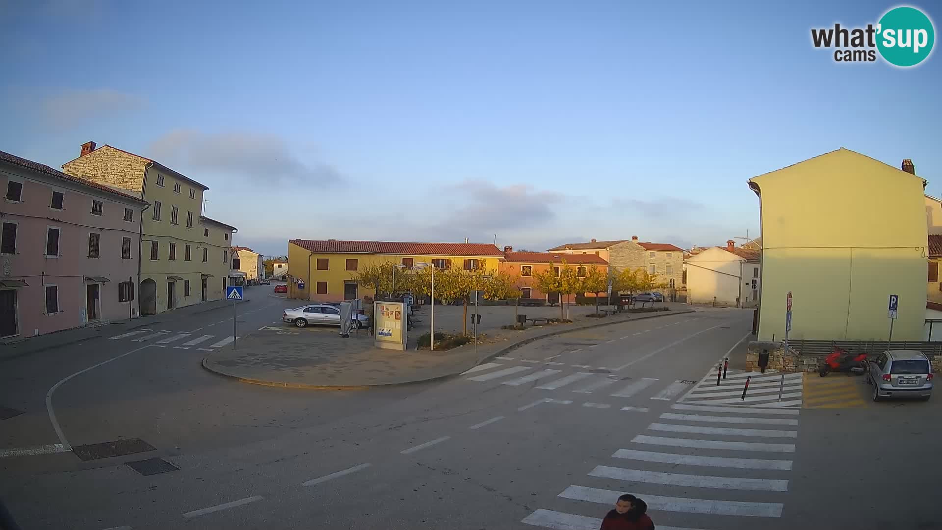 Webcam Valle, piazza La Musa – Istria – Croazia