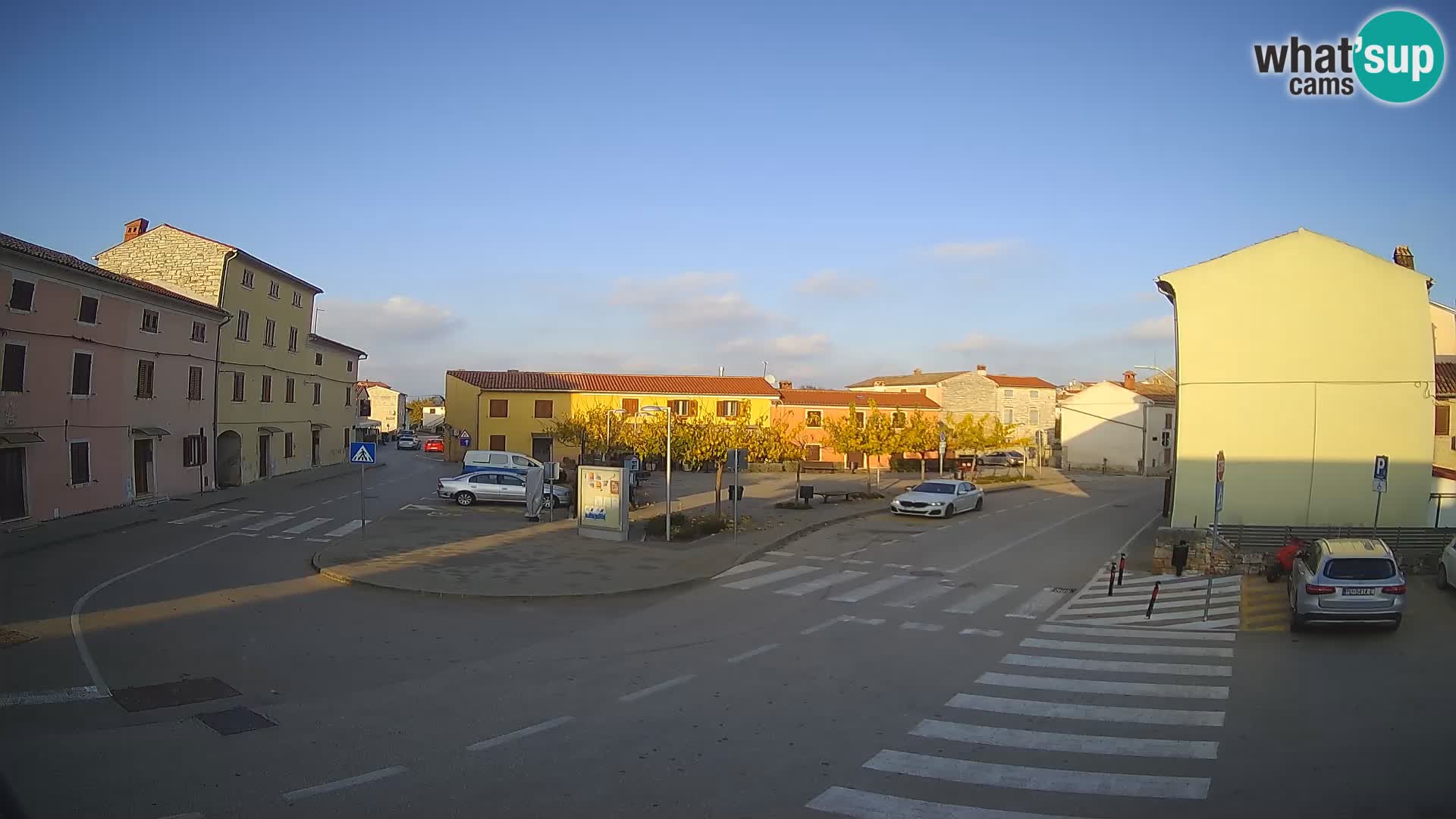 Bale, webcam de la plaza La Musa – Istria – Croacia