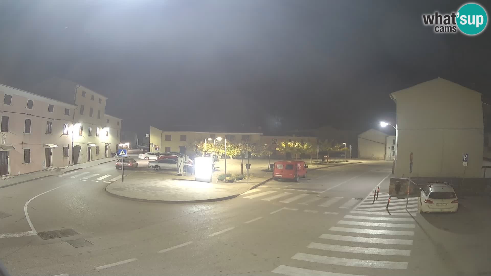 Bale, webcam de la place La Musa – Istrie – Croatie